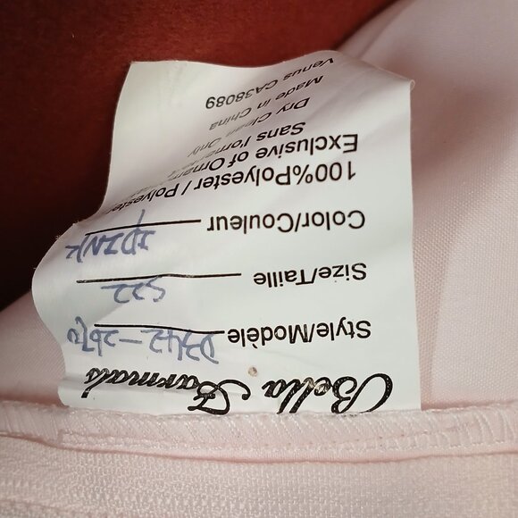 Soft Pink, Below the Knee, formal dress - Picture 6 of 6